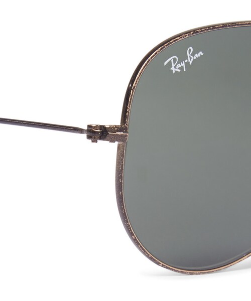 Ray-Ban(レイバン)の「Ray-Ban Aviator Metal Sunglasses(サングラス・メンズ・Gold・One size)」の2枚目の写真