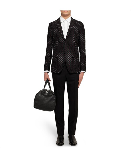 GIVENCHY（ジバンシイ）の「Givenchy Slim-Fit Star-Embroidered Cotton-Poplin Shirt（シャツ/ブラウス・メンズ・White・EU38/EU39/EU41/EU42/EU43）」の6枚目の写真