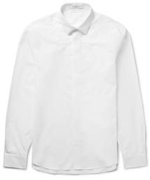 GIVENCHY | Givenchy Slim-Fit Star-Embroidered Cotton-Poplin Shirt(シャツ/ブラウス)