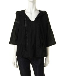 Ungrid | 【Lady Like】フード付レースコンビSH(トップス)