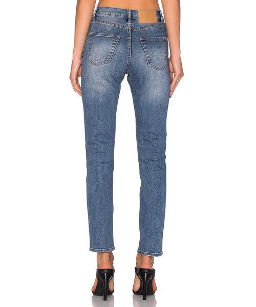 CHEAP MONDAY(チープマンデイ)の「Cheap Monday Donna Straight(デニムパンツ・レディース・Blue・24/25/27/28/29)」の2枚目の写真