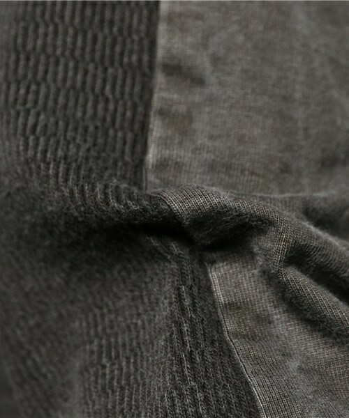 SABLE CLUTCH（セーブルクラッチ）の「1B LAPEL CARDIGAN-PIGMENT DYED（カーディガン/ボレロ・メンズ・ブラック/カーキ・MEDIUM/LARGE）」の12枚目の写真