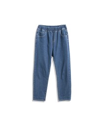 QUEEN SHOP | 復古的上寬下窄版型帶出濃濃復古味口袋後方可愛的Sylvester&Tweety燙印十足玩味風格配上一雙好看的白色球鞋時尚的復古街頭LOOK完成!(パンツ)