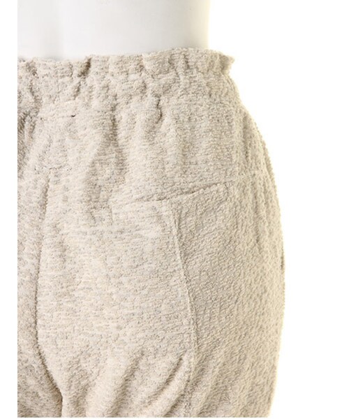 Ungrid(アングリッド)の「【Men’s Like】パイルスウェットショートPT(パンツ・レディース・オフホワイト/グレー/ベージュ・F)」の9枚目の写真