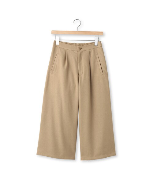 OZOC（オゾック）の「クロップドワイドパンツ（パンツ・レディース・ベージュ/グレー系/ブラック・その他）」の11枚目の写真