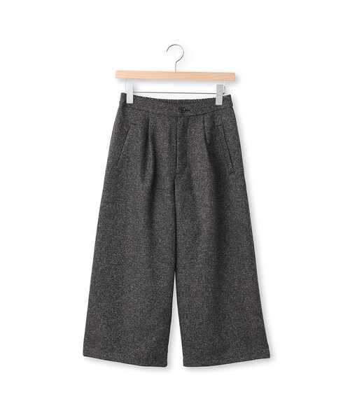 OZOC（オゾック）の「クロップドワイドパンツ（パンツ・レディース・ベージュ/グレー系/ブラック・その他）」の3枚目の写真