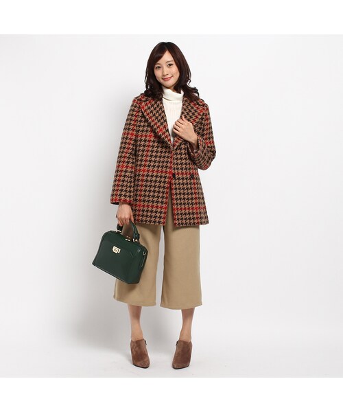 OZOC（オゾック）の「クロップドワイドパンツ（パンツ・レディース・ベージュ/グレー系/ブラック・その他）」の10枚目の写真