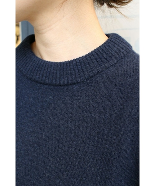 SLOBE IENA - 新品◆IENA SLOBE ウールカシミヤ12G ハイネックニットプルオーバー SLOBE IENA（スローブイエナ）の「《追加2》ウールカシミヤ12G