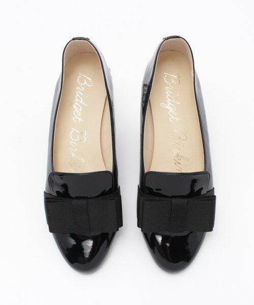 Bridget Birkin（ブリジットバーキン）の「フェミニンリボンシューズ (561603)（パンプス・レディース・ブラック/ベージュ/ピンク・22.5/23/23.5/24/24.5）」の11枚目の写真