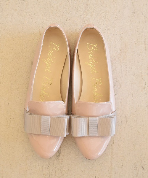 Bridget Birkin（ブリジットバーキン）の「フェミニンリボンシューズ (561603)（パンプス・レディース・ブラック/ベージュ/ピンク・22.5/23/23.5/24/24.5）」の15枚目の写真