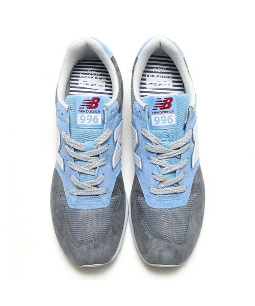 New Balance MRL996 KN グレー/ブルー NEW BALANCE（ニューバランス）の「New Balance MRL996 KN GRAY