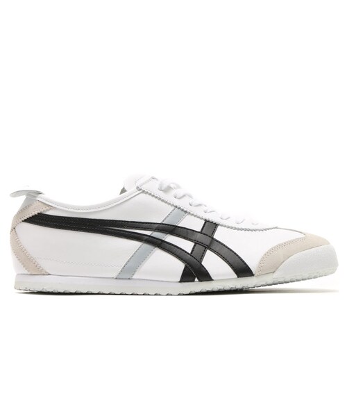 Onitsuka Tiger(オニツカタイガー)の「Onitsuka Tiger MEXICO 66 WHITE/BLACK(シューズ・メンズ・ホワイト・23.0cm/23.5cm/24.0cm/24.5cm/25.0cm/25.5cm/26.0cm/26.5cm/27.0cm/27.5cm/28.0cm/28.5cm/29.0cm)」の2枚目の写真