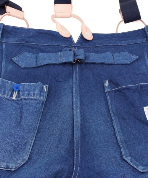 RNA-N（アールエヌエーエヌ）の「＜予約＞デニムワイドワークサスペンダーパンツ（パンツ・レディース・ワンウォッシュ/ヴィンテージワンウォッシュ・M）」の9枚目の写真