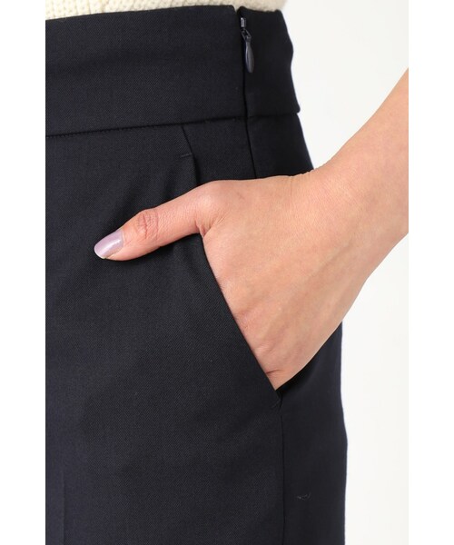 Spick & Span（スピックアンドスパン）の「ナチュラルストレッチツイル パンツ（パンツ・グレーA/ホワイト/キャメル/ネイビー・34/36/38/40）」の14枚目の写真