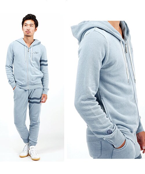 Moery Sport（モエリースポーツ）の「moerysport SURFデニムセットアップ（その他パンツ・メンズ・ライトインディゴ/インディゴ・S/M/L/XL）」の6枚目の写真