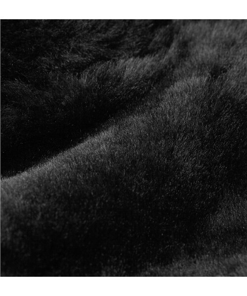 Our Legacy(アワーレガシー)の「Our Legacy Leather-Trimmed Shearling Bomber Jacket(ライダースジャケット・メンズ・Black・S/M/XL)」の4枚目の写真