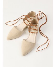 Honey Salon | レースアップフラット(シューズ)