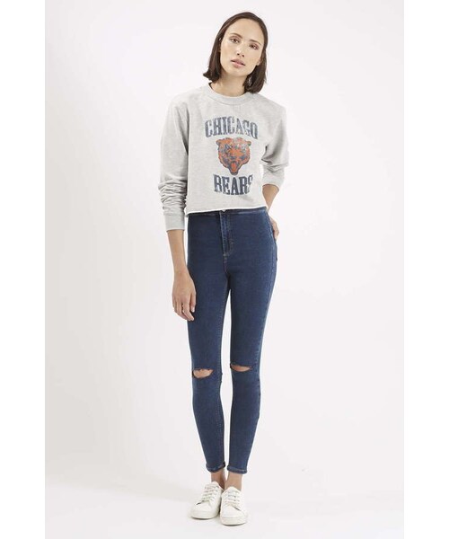 TOPSHOP（トップショップ）の「Moto sulphur ripped joni jeans（デニムパンツ・レディース・Blue・W2430/W2432/W2434/W2534/W2630/W2632/W2634/W2830/W2832/W2834/W3030/W3032/W3034/W3230/W3432）」の5枚目の写真