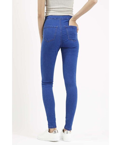 TOPSHOP（トップショップ）の「Moto bright blue joni jeans（デニムパンツ・レディース・Blue・W2430/W2434/W2530/W2630/W2830/W3030/W3230/W3234/W3430/W3434）」の4枚目の写真