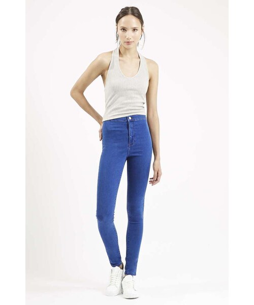 TOPSHOP（トップショップ）の「Moto bright blue joni jeans（デニムパンツ・レディース・Blue・W2430/W2434/W2530/W2630/W2830/W3030/W3230/W3234/W3430/W3434）」の2枚目の写真