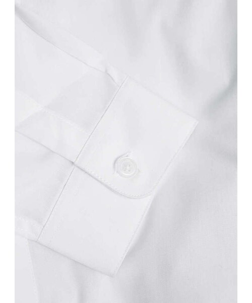 TOPMAN（トップマン）の「White Long Sleeve Smart Shirt（シャツ/ブラウス・メンズ・White・XS/S/M/L/XL/XXL）」の5枚目の写真
