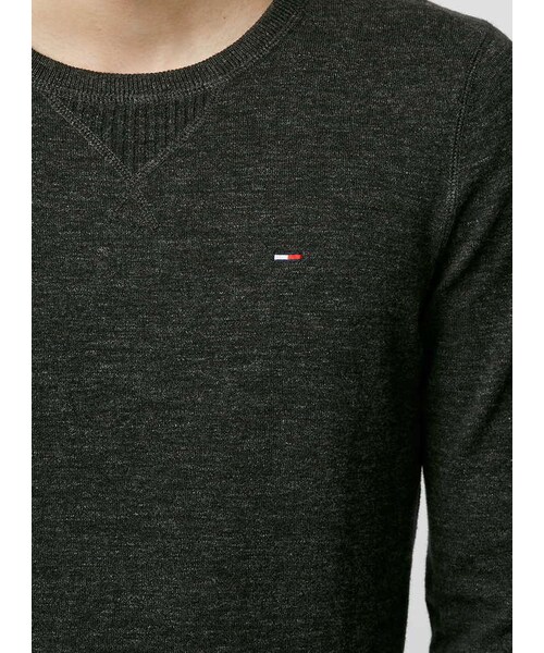 TOMMY HILFIGER（トミーヒルフィガー）の「Tommy Hilfiger Black Sweatshirt（スウェット・メンズ・Black・S/M/L）」の2枚目の写真