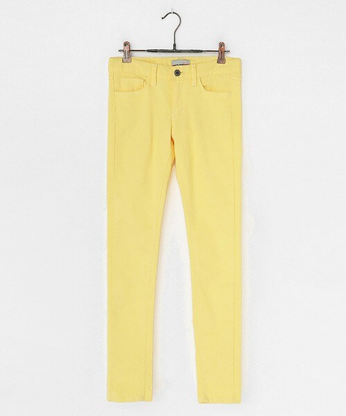 DHOLIC（ディーホリック）の「スパンデックス混紡スキニーコットンパンツ（その他パンツ・レディース・ブラック/ホワイト/イエロー/ライトピンク/スカイブルー/ベージュ・25/26/27/28/29/30）」の5枚目の写真