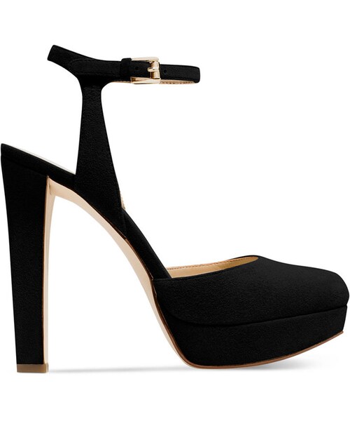 MICHAEL KORS（マイケルコース）の「MICHAEL Michael Kors Trish Platform Ankle-Strap Pumps（その他シューズ・レディース・Black/Beige・5M/5.5M/6M/6.5M/7M/7.5M/8M/8.5M/9M/9.5M/10M/11M）」の4枚目の写真