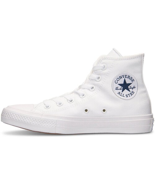 CONVERSE（コンバース）の「Converse Women's Chuck Taylor All Star II Hi Casual Sneakers from Finish Line（スニーカー・レディース・White・5.5/6/7.5/8/8.5）」の2枚目の写真