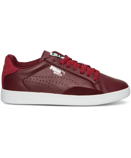 PUMA（プーマ）の「Puma Women's Match Lo Casual Sneakers from Finish Line（スニーカー・レディース・Red・6/6.5/7/7.5/8/8.5/9/9.5/10/11）」の2枚目の写真