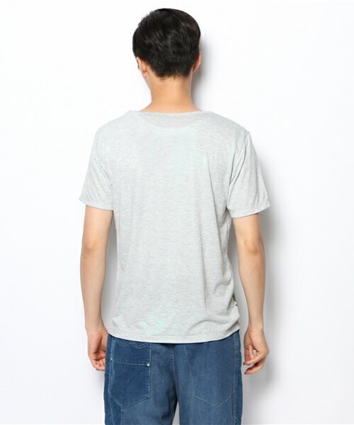 FRAPBOIS(フラボア)の「ラメフォレスT(Tシャツ/カットソー・メンズ・グリーン/ゴールド・0/1/2)」の5枚目の写真