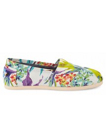 TOMS | TOMS Women's Seasonal Classics (White Birds of Paradise) White Birds of Paradise(シューズ)