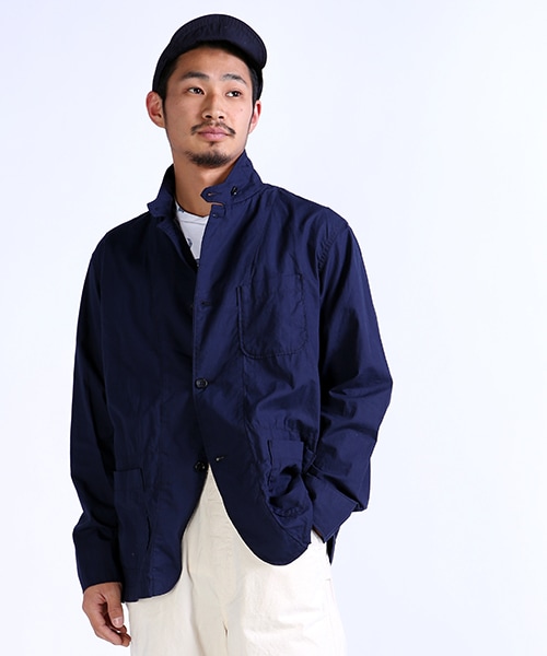 Engineered Garments（エンジニアードガーメンツ）の「【予約商品】LOITER JACKET PIMA POPLIN（ジャケット/アウター・メンズ・ホワイト/キャメル/カーキ/ダークネイビー・S/M）」の6枚目の写真