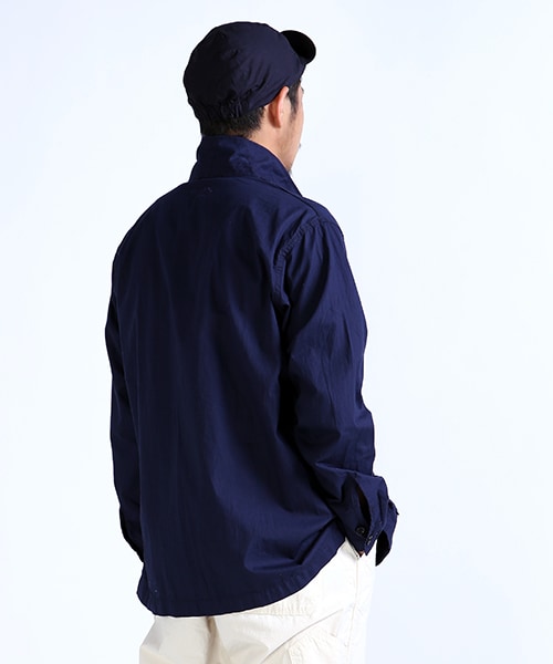 Engineered Garments（エンジニアードガーメンツ）の「【予約商品】LOITER JACKET PIMA POPLIN（ジャケット/アウター・メンズ・ホワイト/キャメル/カーキ/ダークネイビー・S/M）」の9枚目の写真