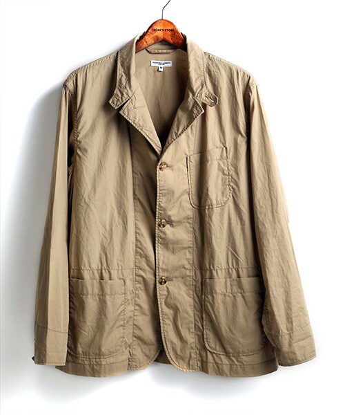 Engineered Garments（エンジニアードガーメンツ）の「【予約商品】LOITER JACKET PIMA POPLIN（ジャケット/アウター・メンズ・ホワイト/キャメル/カーキ/ダークネイビー・S/M）」の2枚目の写真