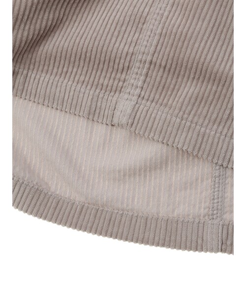 w closet（ダブルクローゼット）の「6Wコーデュロイ台形スカート（スカート・レディース・グレー/ピンク/オレンジベージュ・FREE）」の10枚目の写真