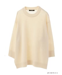 w closet | クルーネックワイドニット(トップス)