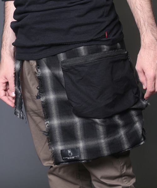 VIRGOwearworks(ヴァルゴウェアワークス)の「APRON BAG NEO エプロンバッグ(バッグ・メンズ・BLU/BLK/BLK/BLK)」の2枚目の写真