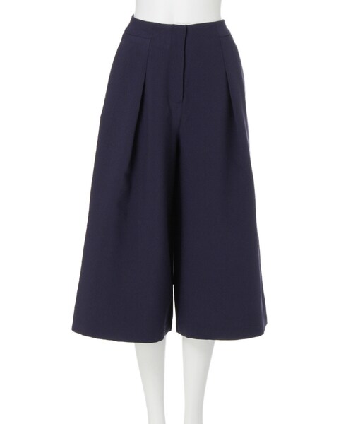 EMODA（エモダ）の「TUCK BOLUMEパンツ（パンツ・レディース・ホワイト/ブラック/ネイビー・S/M）」の4枚目の写真