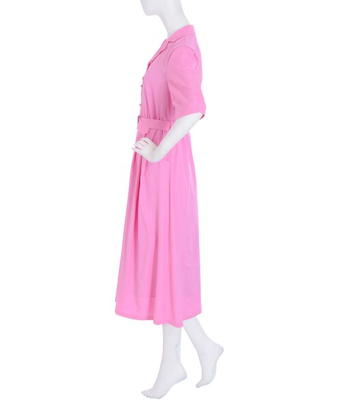 merry jenny（メリージェニー）の「ジョーゼットシャツマキシワンピース（ワンピース/ドレス・レディース・アイボリー/ピンク/ネイビー/ライトミックス/ミックス・F）」の10枚目の写真