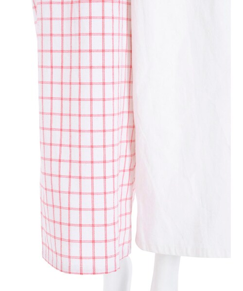 merry jenny（メリージェニー）の「はんぶんこワイドパンツ（パンツ・レディース・オフホワイト/ネイビー/ベージュ・F）」の11枚目の写真