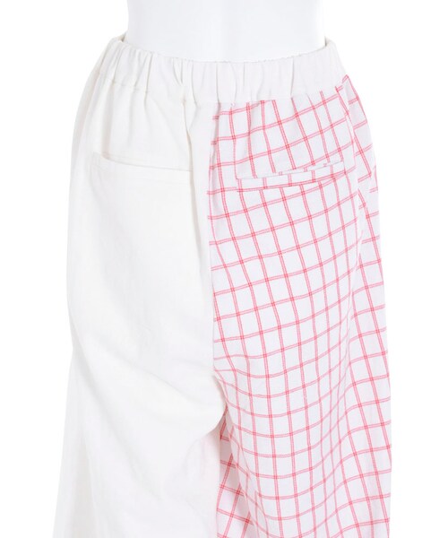 merry jenny（メリージェニー）の「はんぶんこワイドパンツ（パンツ・レディース・オフホワイト/ネイビー/ベージュ・F）」の9枚目の写真