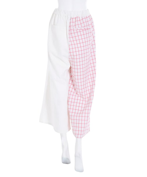 merry jenny（メリージェニー）の「はんぶんこワイドパンツ（パンツ・レディース・オフホワイト/ネイビー/ベージュ・F）」の8枚目の写真