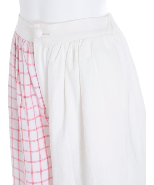 merry jenny（メリージェニー）の「はんぶんこワイドパンツ（パンツ・レディース・オフホワイト/ネイビー/ベージュ・F）」の12枚目の写真