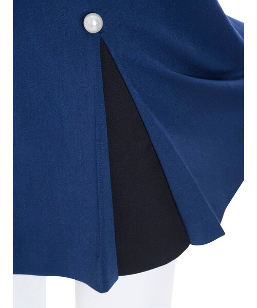 merry jenny（メリージェニー）の「ハイショクプリーツスカート（スカート・レディース・オフホワイト/ピンク/ネイビー・F）」の11枚目の写真