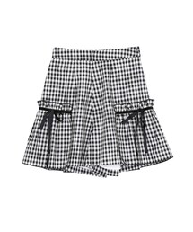 merry jenny | ギンガム×リボンショートパンツ(パンツ)