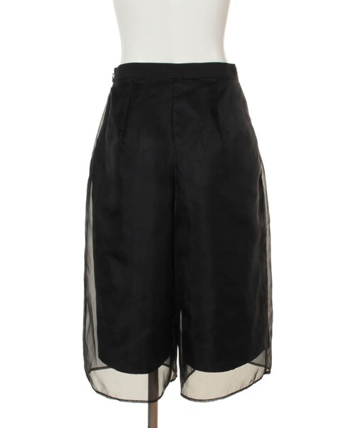 31 Sons de mode（トランテアン　ソン　ドゥ　モード）の「★春物新作★セットアップサテンビジュートップス&ガウチョ（ワンピース/ドレス・レディース・ブラック・36/38）」の14枚目の写真