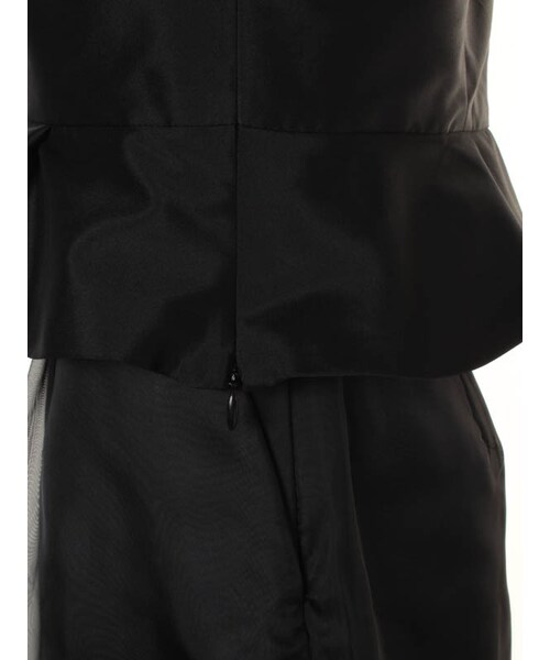 31 Sons de mode（トランテアン　ソン　ドゥ　モード）の「★春物新作★セットアップサテンビジュートップス&ガウチョ（ワンピース/ドレス・レディース・ブラック・36/38）」の9枚目の写真