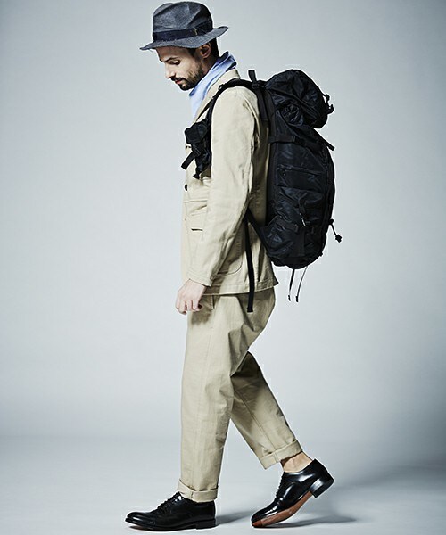 Johnbull Private labo(ジョンブルプライベートラボ)の「ハイバックパンツ(チノパンツ・メンズ・ベージュ・SMALL/MEDIUM/LARGE)」の5枚目の写真