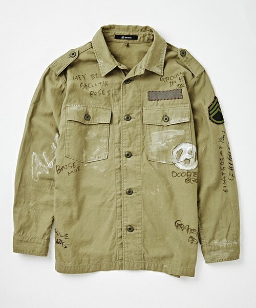 Johnbull Private labo（ジョンブルプライベートラボ）の「ミリタリーシャツ（シャツ/ブラウス・レディース・カーキ/オリーブ・FREE）」の14枚目の写真